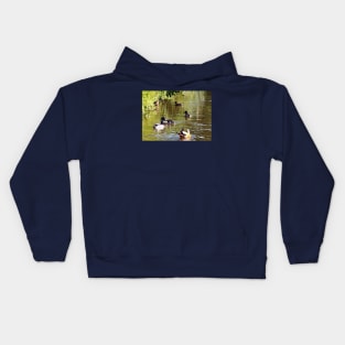 Ducks - water birds Kids Hoodie